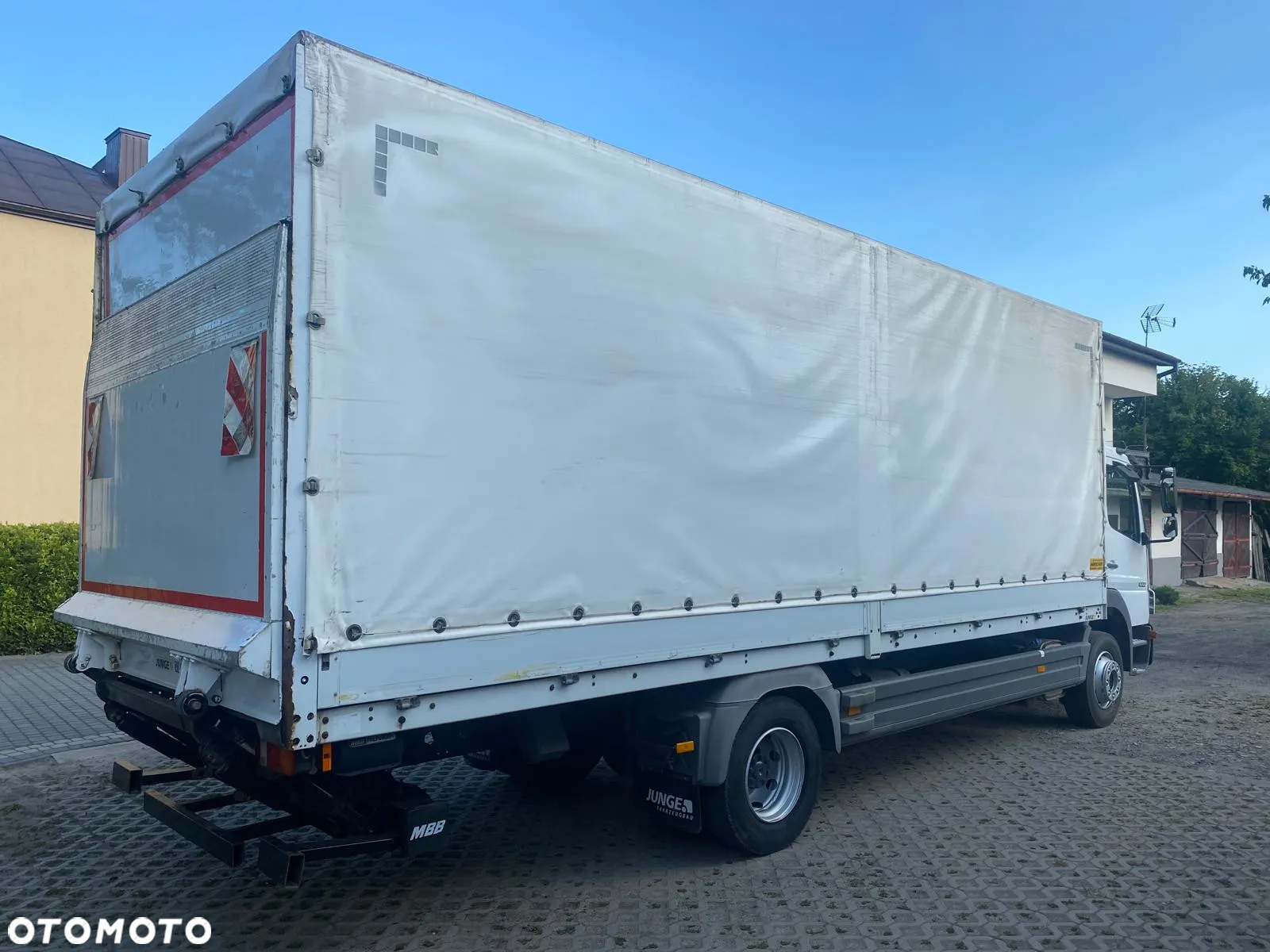 Mercedes-Benz Mercedes-Benz ATEGO 1222 / PLANDEKA + WINDA / 515.000 km / EURO 5 / z NIEMIEC - 5
