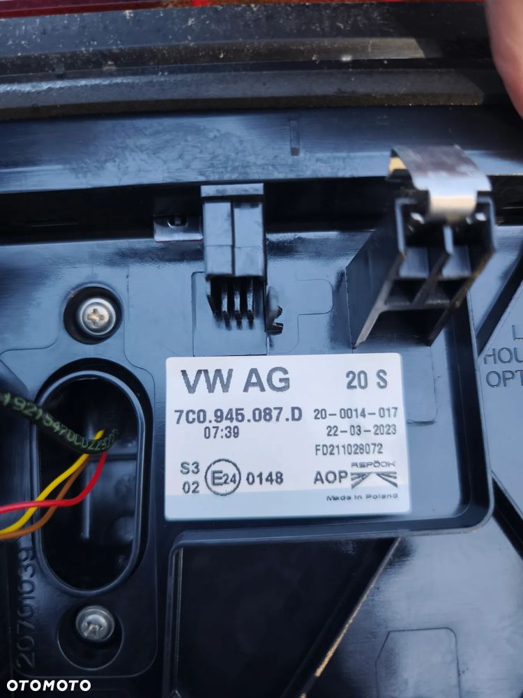 7C0945087D kamera cofania światło stop VW Crafter II Man tge 16-25r - 5