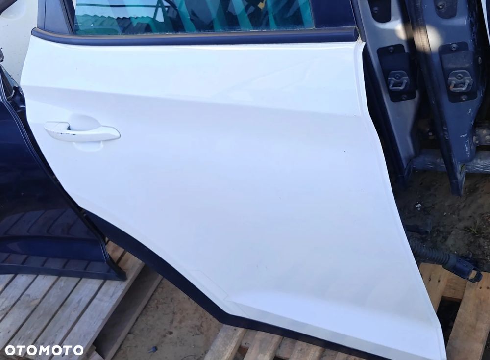 Kompletne Drzwi Tył Tylne Prawe HYUNDAI TUCSON II 2 III 3 2017r. Szare / Białe - 8
