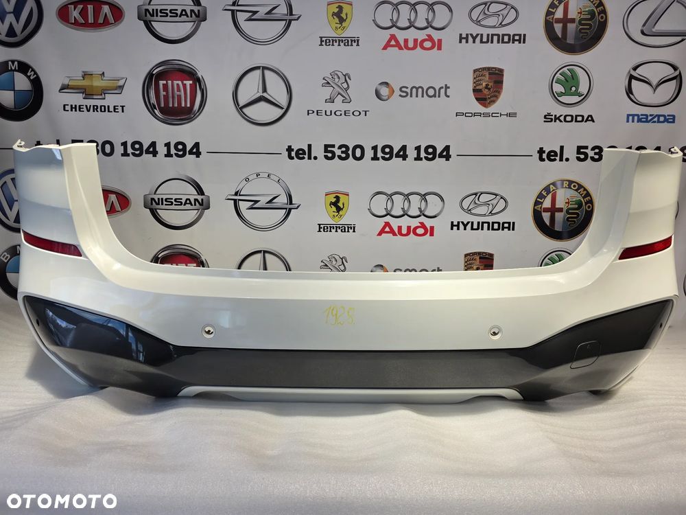 BMW X1 F48 M-PAKIET 15- ZDERZAK TYLNY TYLNI TYŁ BIAŁY NA 4xPDC NR 51128059877 , NR AUKCJI NZ1928 - 1