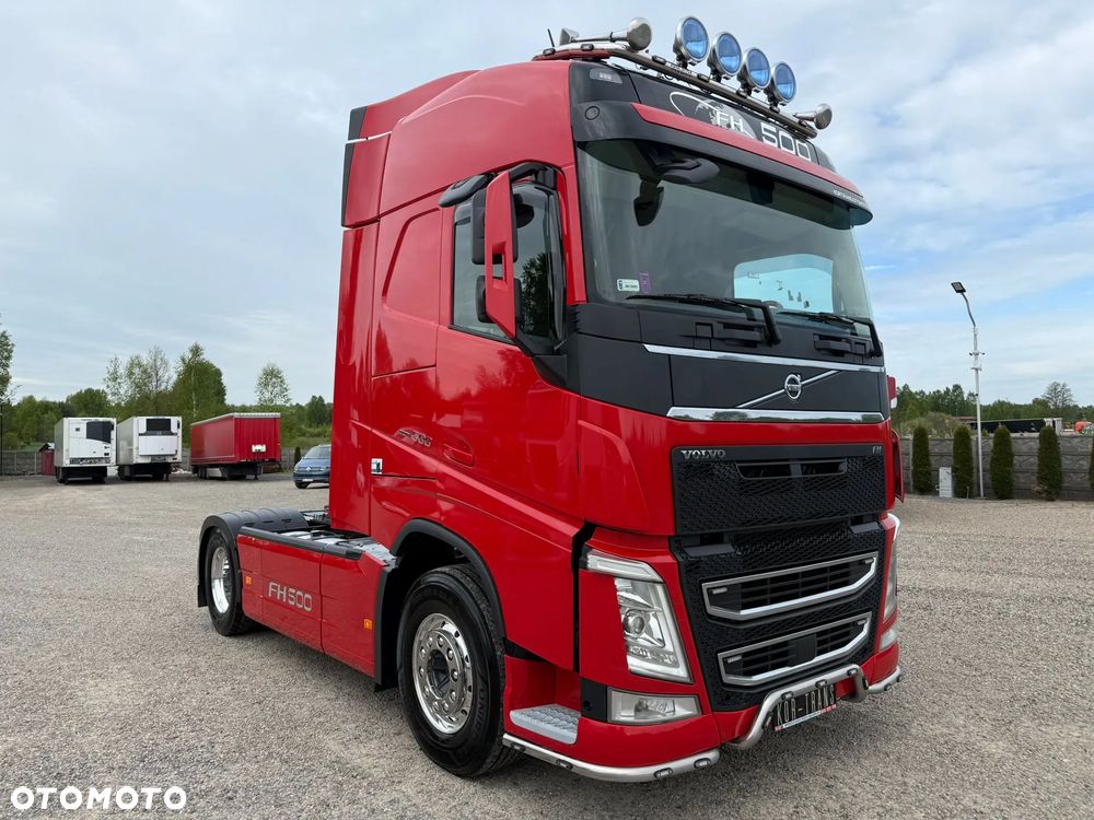 Volvo FH 500  // KLIMA POSTOJOWA //  ZABUDOWY MIĘDZYOSIOWE //FULL LED // ALCOA DURA BRIGHT/ NAVI // ORUROWANIE // TRĄBY // - 11