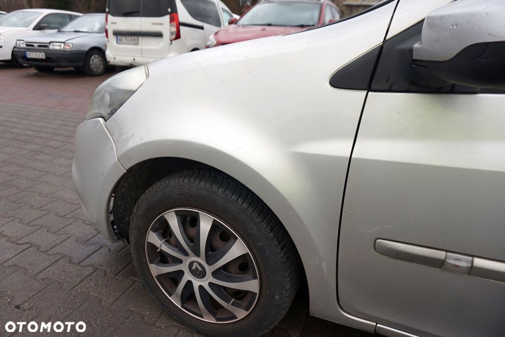 MASKA ZDERZAK BŁOTNIKI LAMPY CLIO III PH2 LIFT TED69  RENAULT 2009-2012 SREBRNY PRZÓD KOMPLETNY - 19