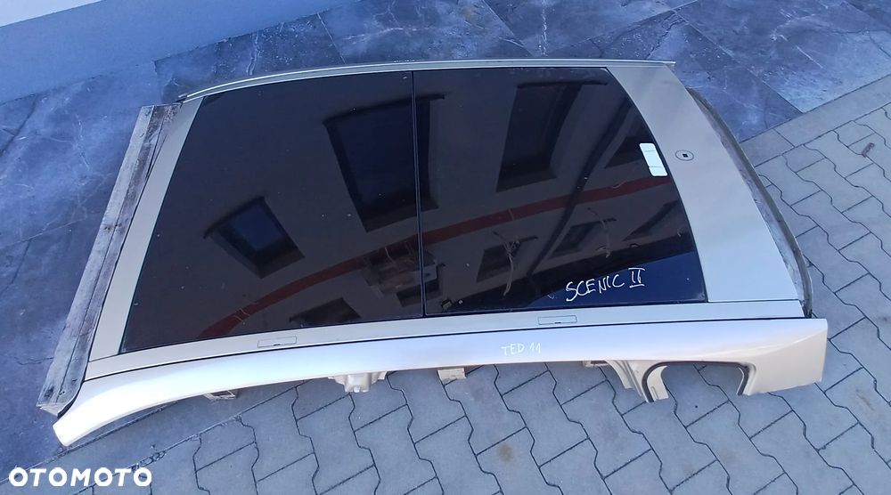 DACH SZKLANY PANORAMA ROLETA RENAULT SCENIC II LAK: TED11 - 2