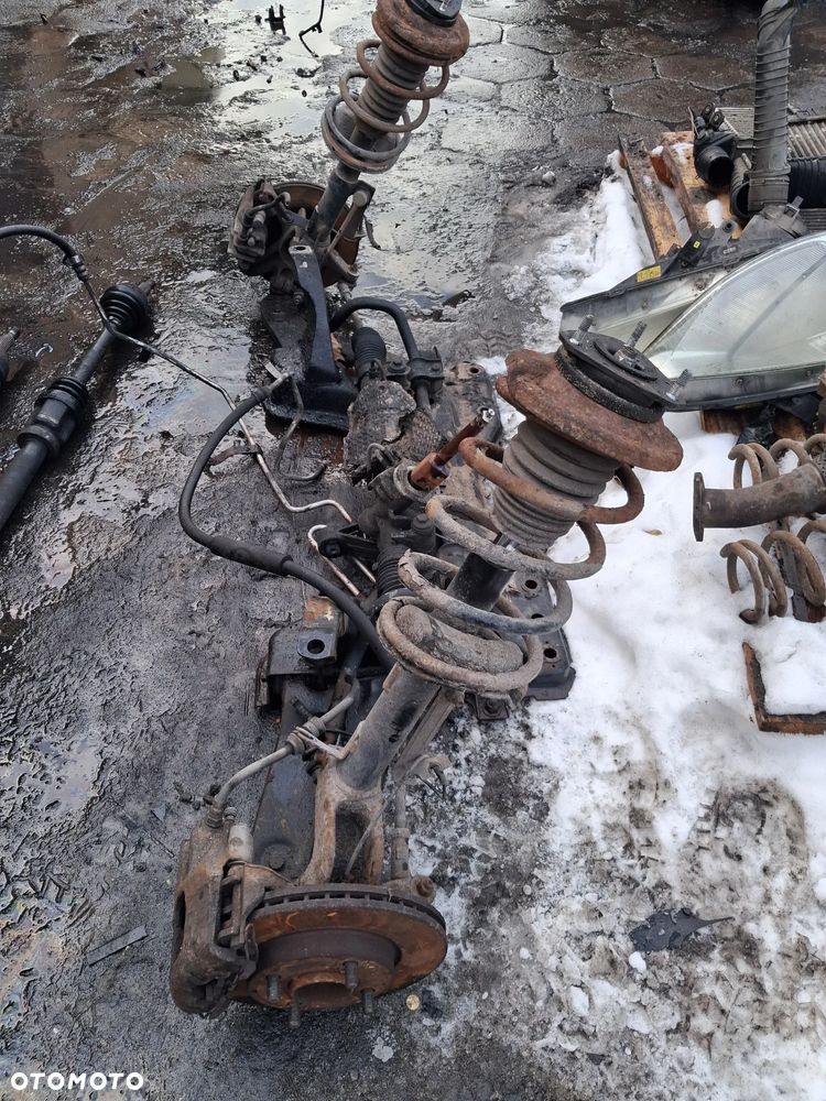 Ford Focus MK1 I Sanki Belka wózek ława silnika zawieszenie przód przednie wachacz mcperson zwrotnica 1.8 TDDI maglownica - 2
