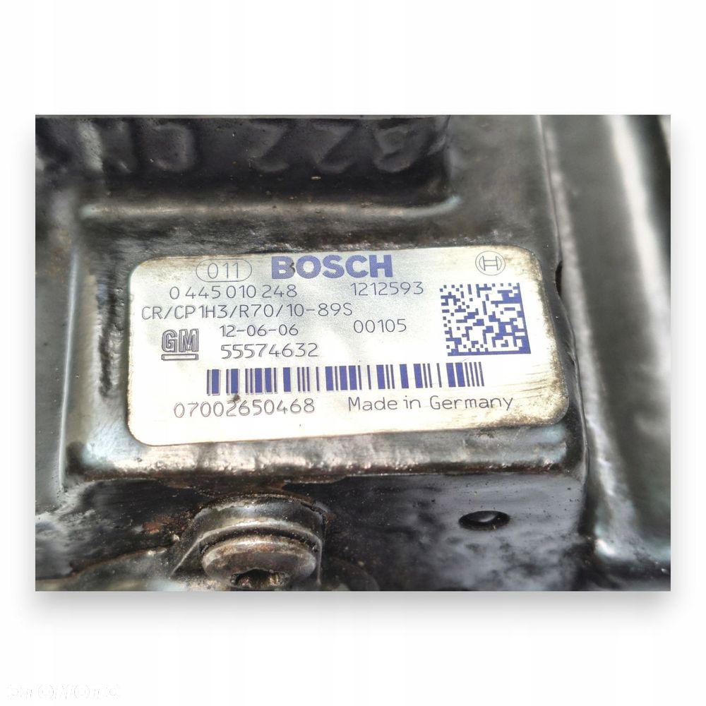 POMPA WTRYSKOWA Opel Zafira C Astra J Insignia 2.0 CDTI 0445010248 - 8