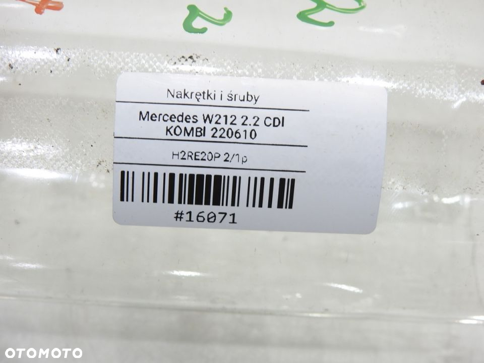 ŚRUBA ŚRUBY FELG MERCEDES W212 - 7