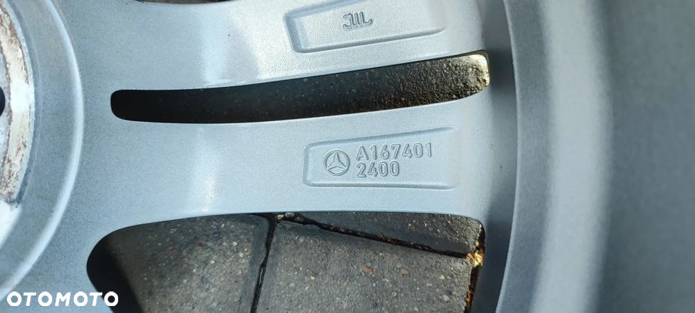 FELGI ALU STOPNIOWANE 5X112 2x8.5J x20 CALI ET 55.6 fi 66.6 2x8.5J x 20 CALI ET42 MERCEDES ML GL GLS KOMPLET 4 SZTUKI - 6
