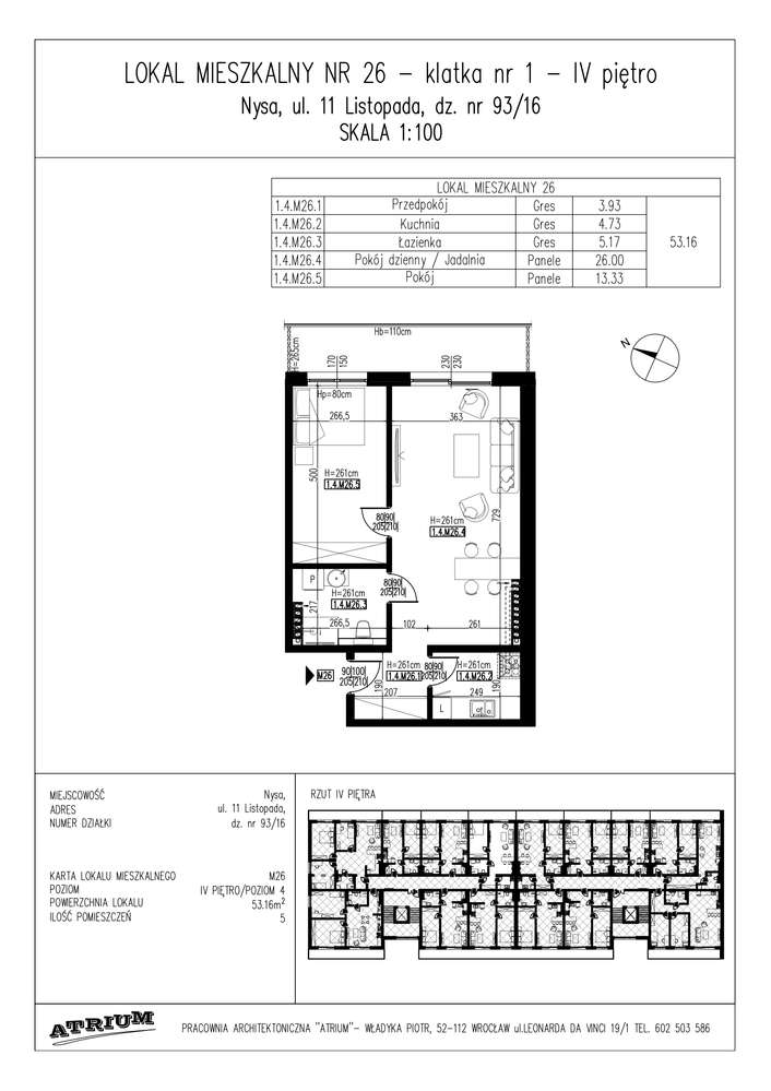 Przy Hali - 53,16 m2 - Pełny obrazek: 4/7