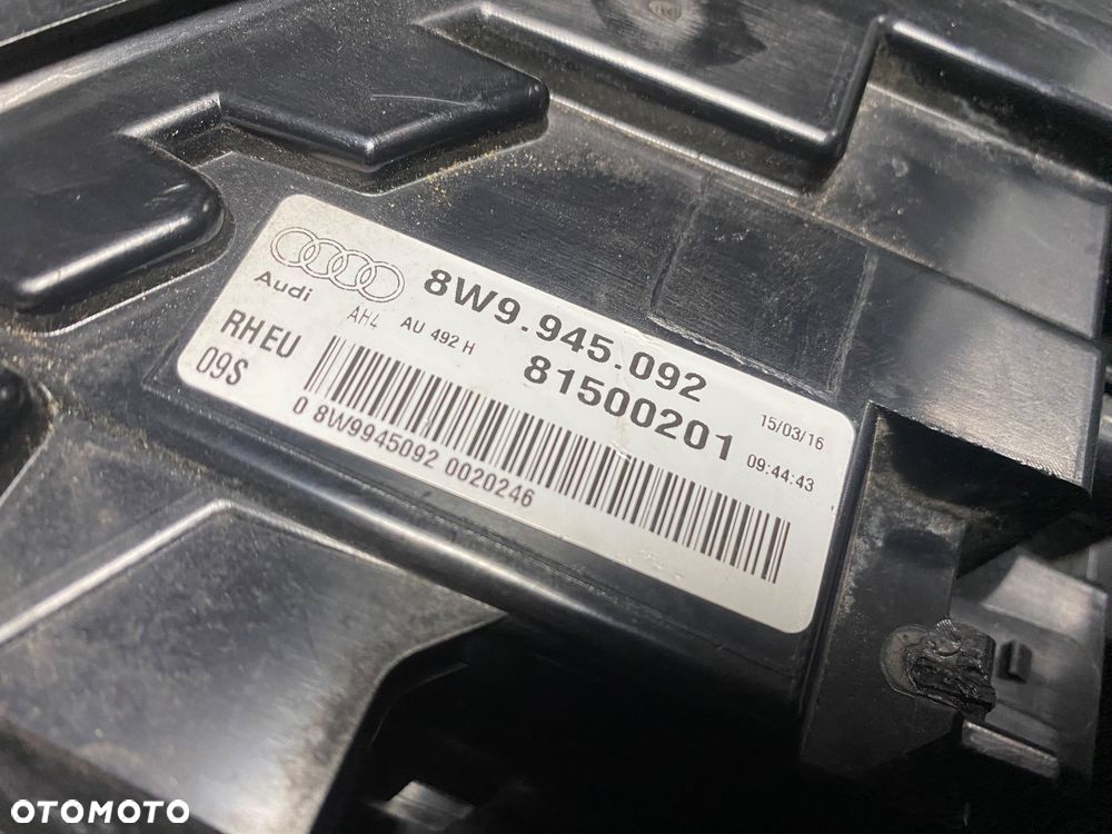 Lampa prawy tył AUDI A4 B9 KOMBI 8W9945090 ORG. - 2
