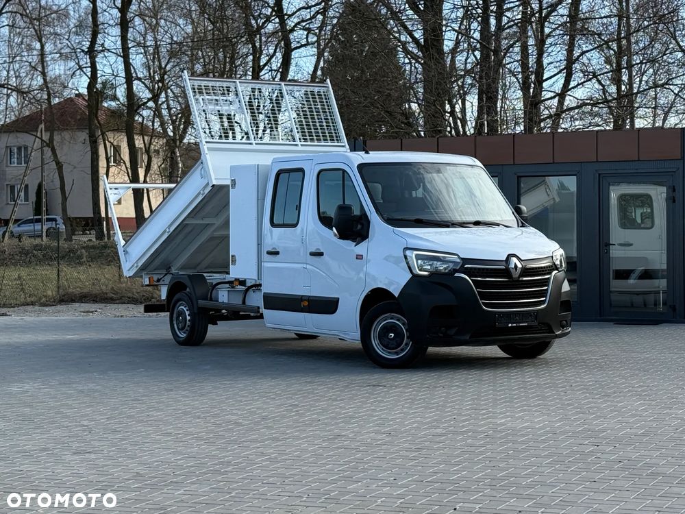 Renault Master 2.3 DCI 145KM / Wywrotka JPM / Doka Brygadówka 6-osób / 2020 ROK PRODUKCJI / 110.797KM PRZEBIEG / HAK / ZAREJESTROWANA W PL - 1