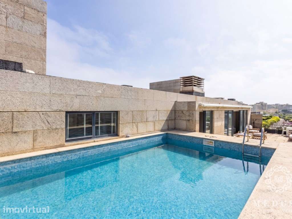 Penthouse T3 em Leça da Palmeira virada a sul com piscina privada e... - Grande imagem: 4/23
