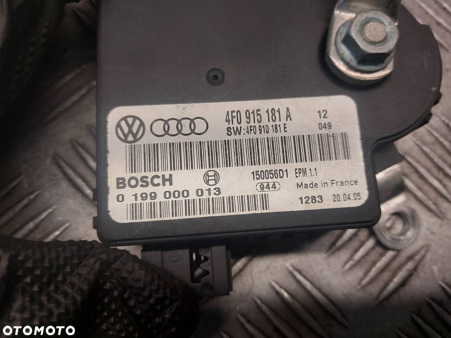 MODUŁ STEROWNIK AKUMULATORA AUDI A6 C6 4F0915181A 4F0971235 - 2