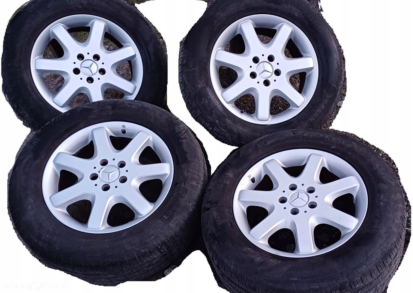 MERCEDES ML W163 ALUFELGI FELGI 17 KOŁA OPONY 275/55 r17 - 1