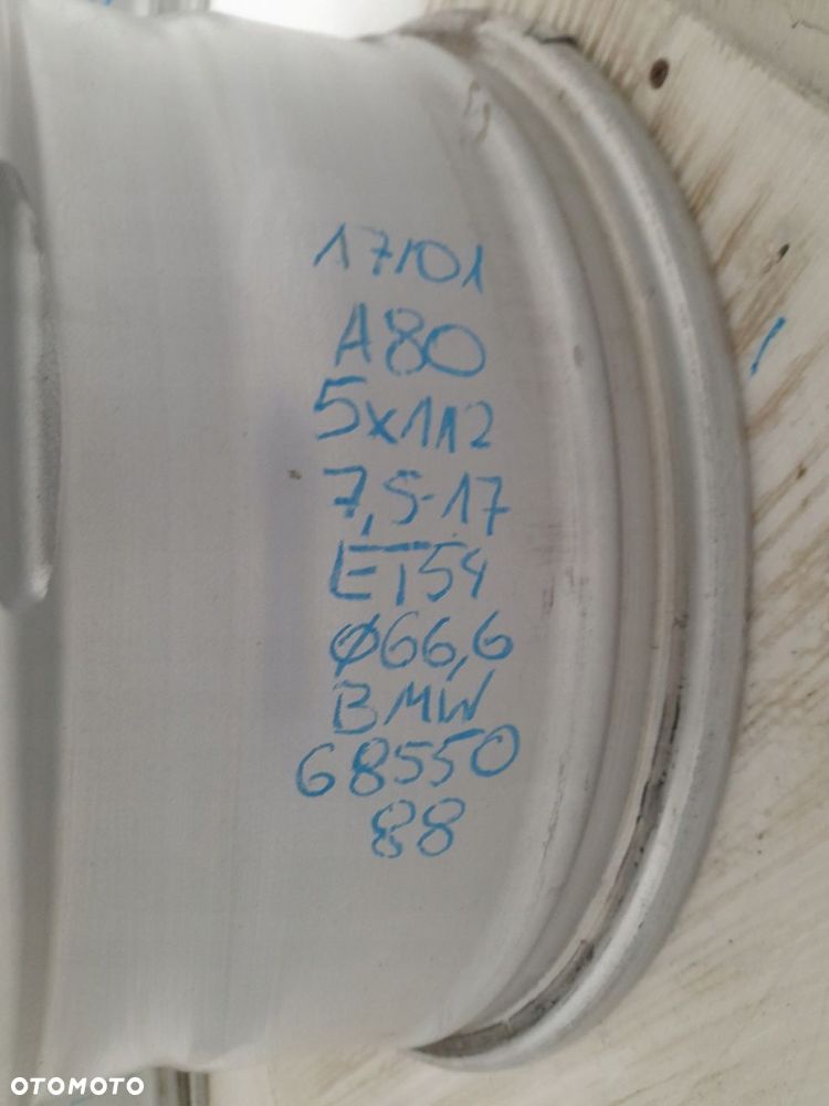 Felga aluminiowa BMW OE 6855088 7.5" x 17" 5x112 ET54 - 7