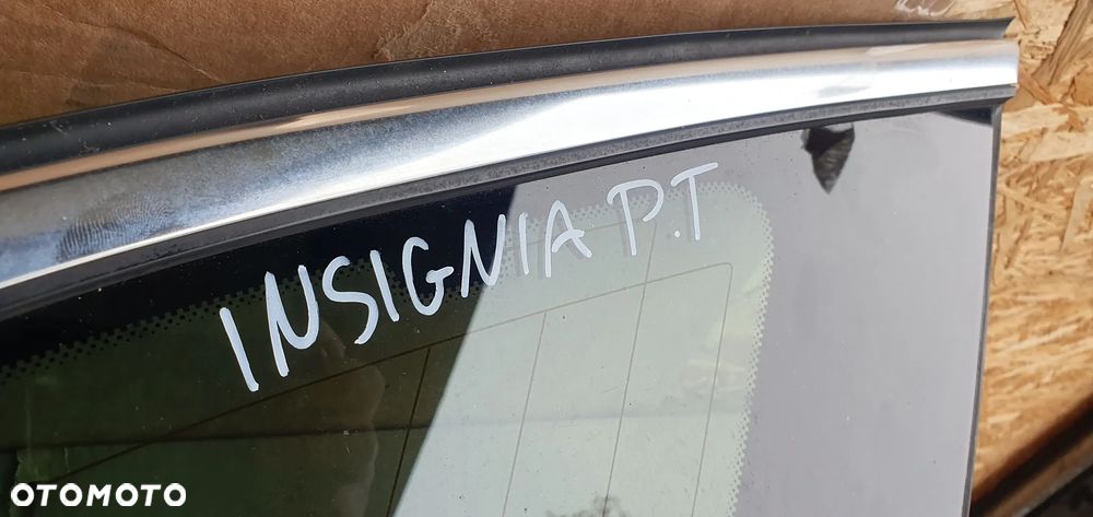 Szyba prawy tył tylna prawa karoseryjna Opel Insignia A Kombi - 7