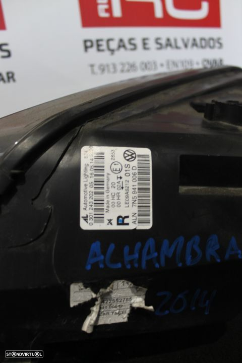 Farol Fiat Seat Alhambra - 3