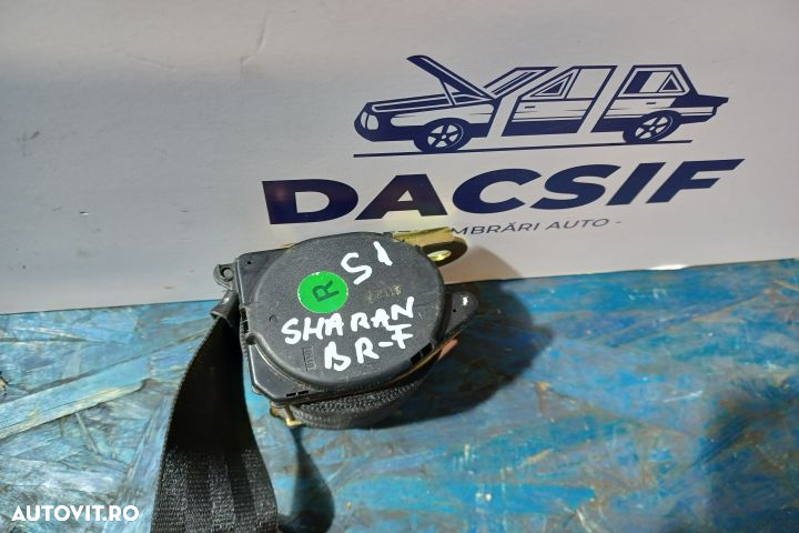 Centura siguranta fata dreapta 7M3857812 Volkswagen VW Sharan 1 [1995 - 2