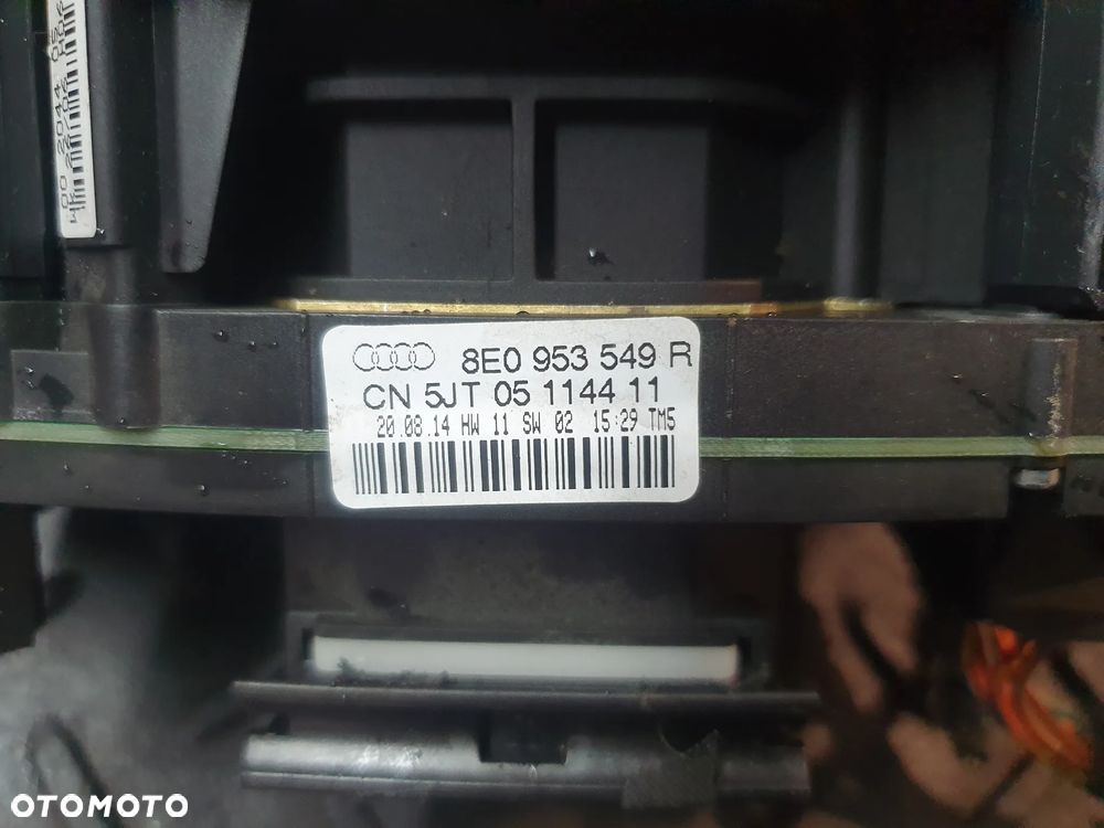 PRZEŁĄCZNIK ZESPOLONY TAŚMA AIRBAG A4 B6 B7 8E0953549R 4E0953541 2004-2008 - 4
