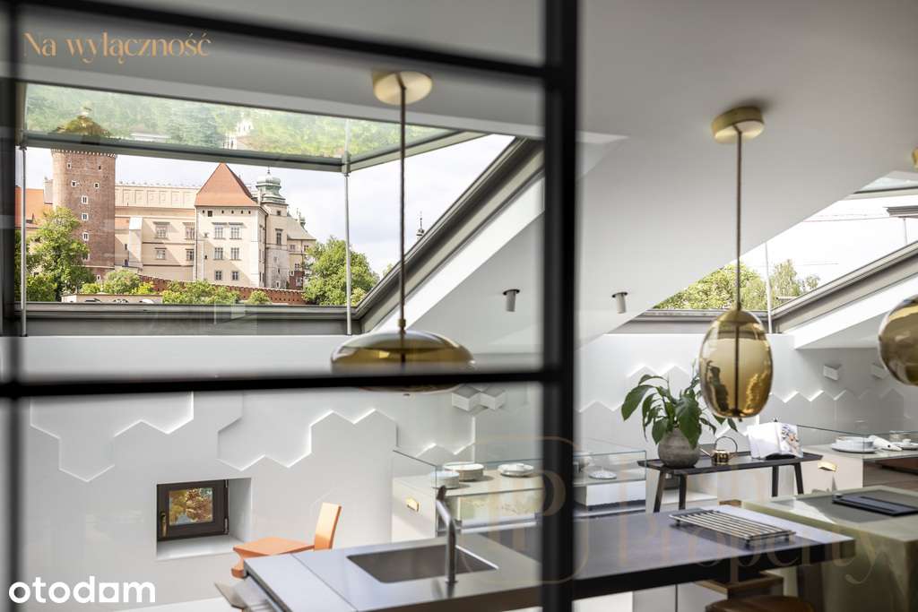 Penthouse 230m², ul.Koletek – Widok na Wawel