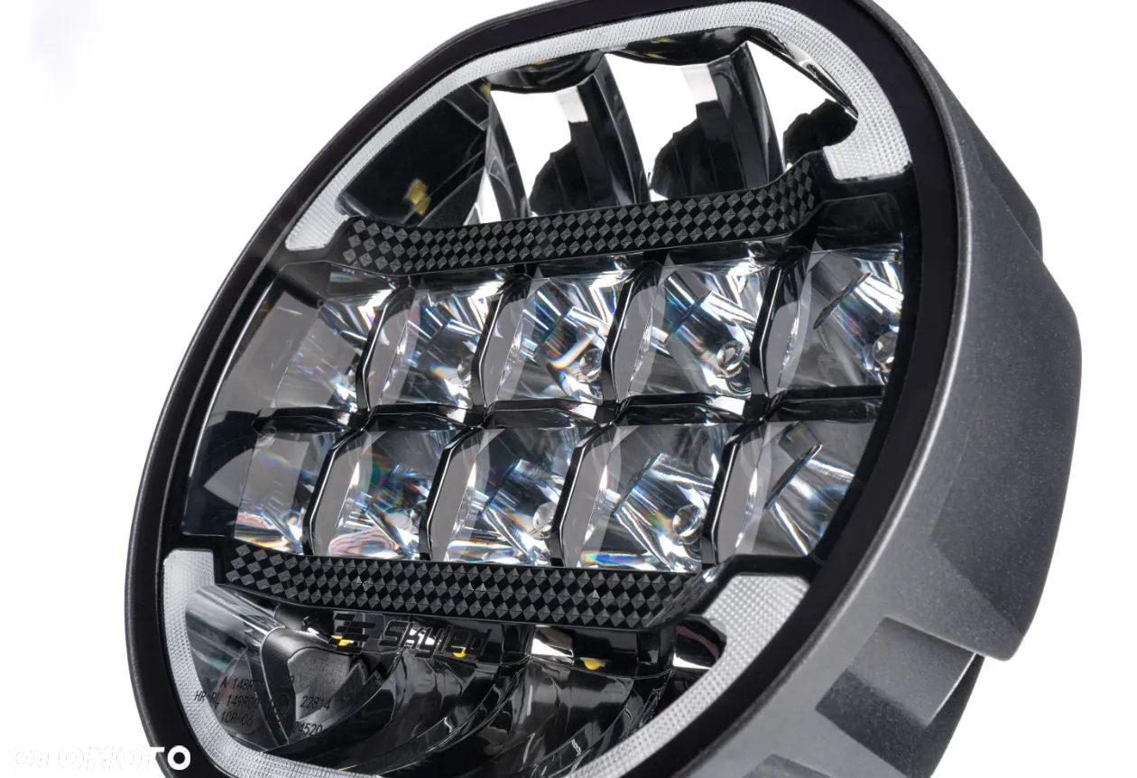 Halogen dalekosiężny reflektor Skyled SCALLOP 9X FI220 180W, z białym i pomarańczowym dynamicznym światłem pozycyjnym) R10/R148/R149 - 7