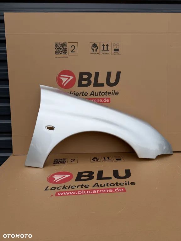 BLU Błotnik PEUGEOT 206 HB EZR prawy szary 98-09 przód WYPRZEDAŻ