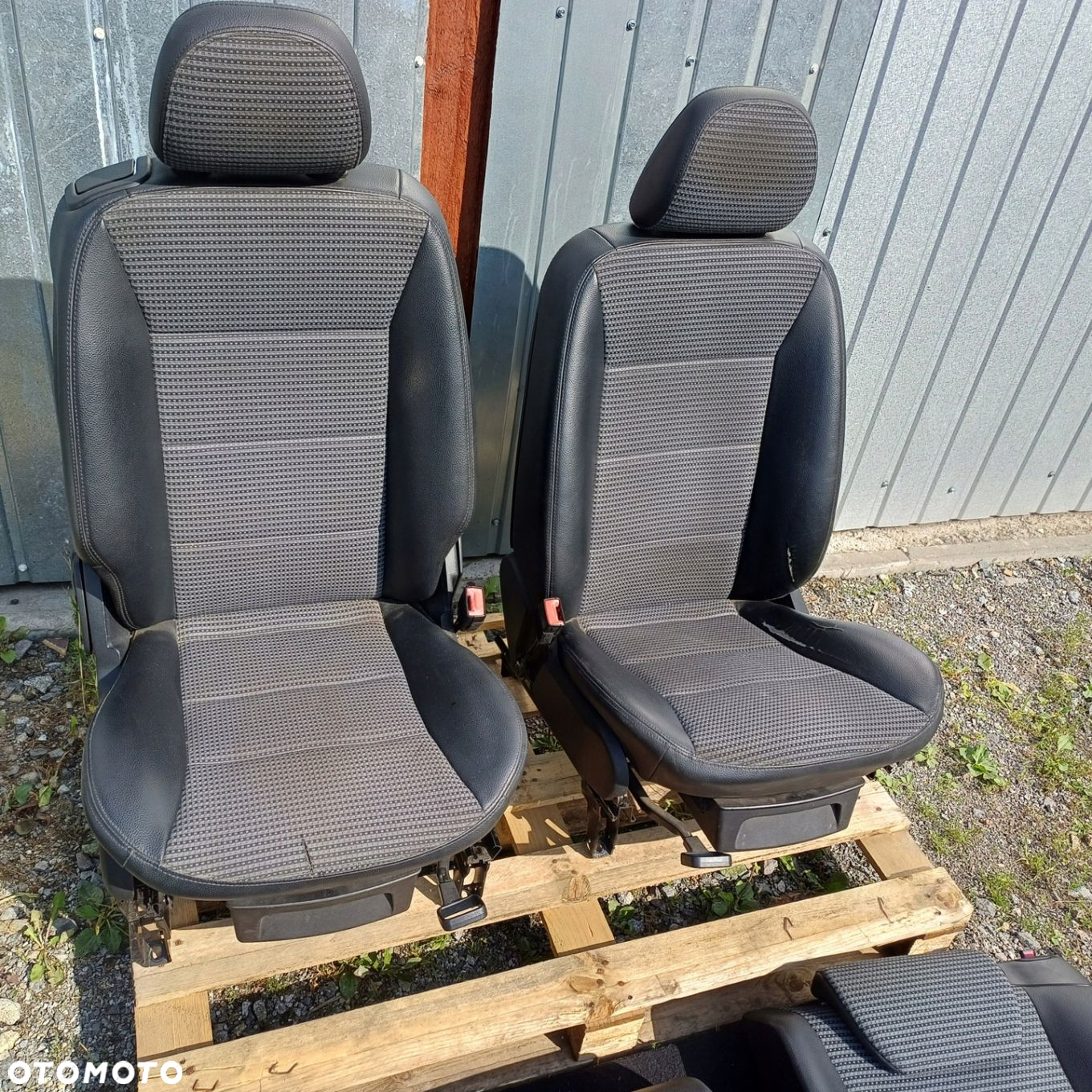 MERCEDES B-KLASA W245 FOTELE KANAPA PÓŁSKÓRA KOMPLET - 8