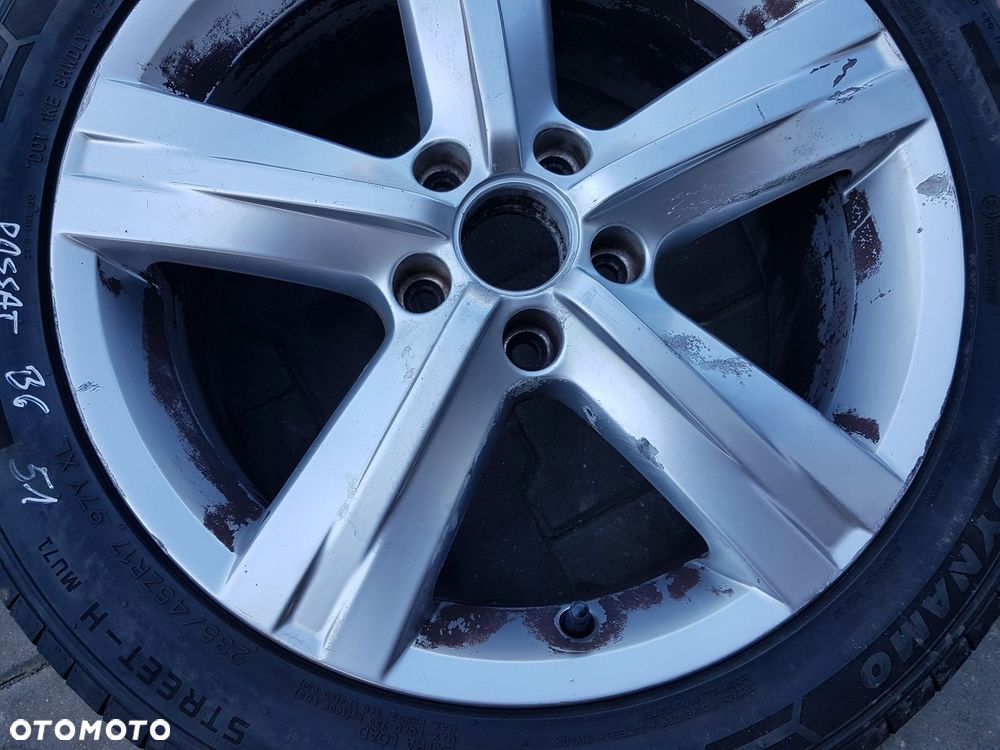 VW PASSAT B7 10-14r CC FELGA ALUMINIOWA 17 5X112 3AA601025E KOŁO ZAPASOWE - 2