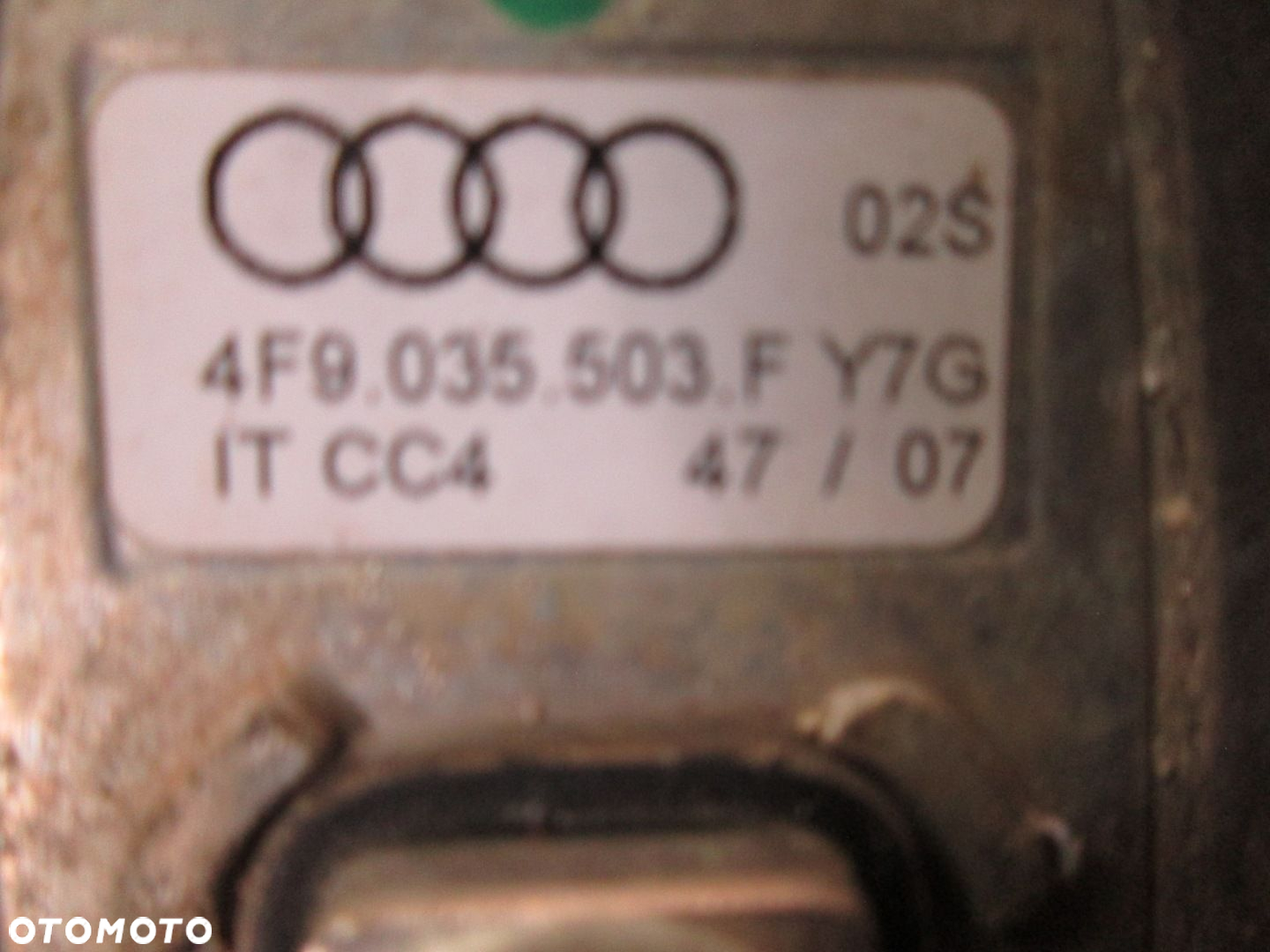 ANTENA GPS RADIA NAWIGACJI AUDI A6 C6 04- 4F9035503FKOD LY7G - 4