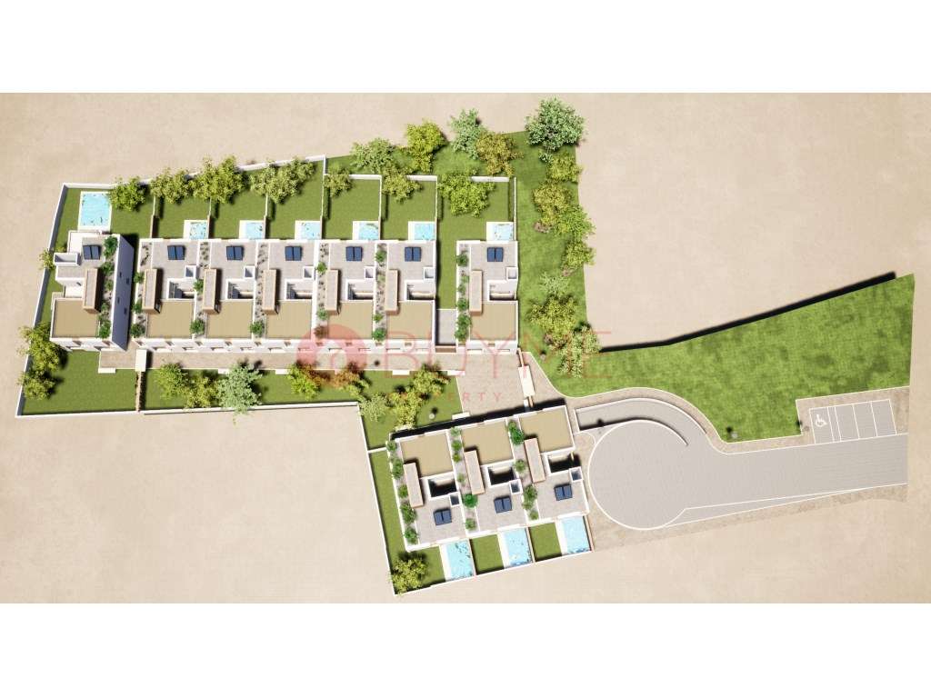 Terreno em Almancil com Projeto Aprovado para 10 Moradias T4 - Grande imagem: 3/24