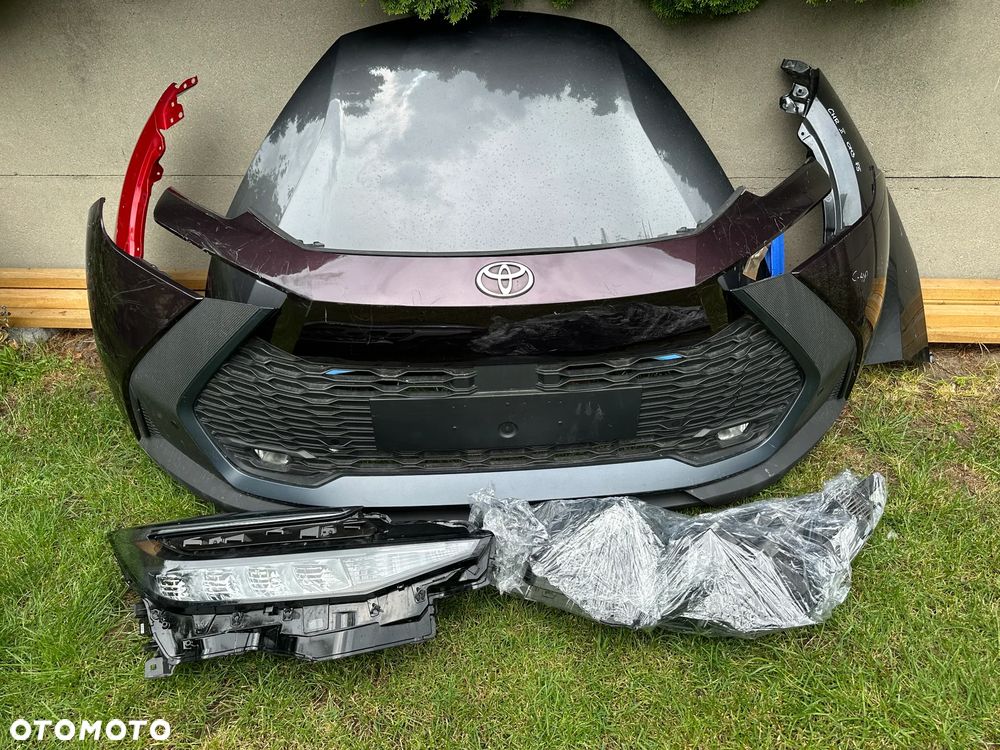 Toyota CHR II zderzak przod maska lampy full led - 4