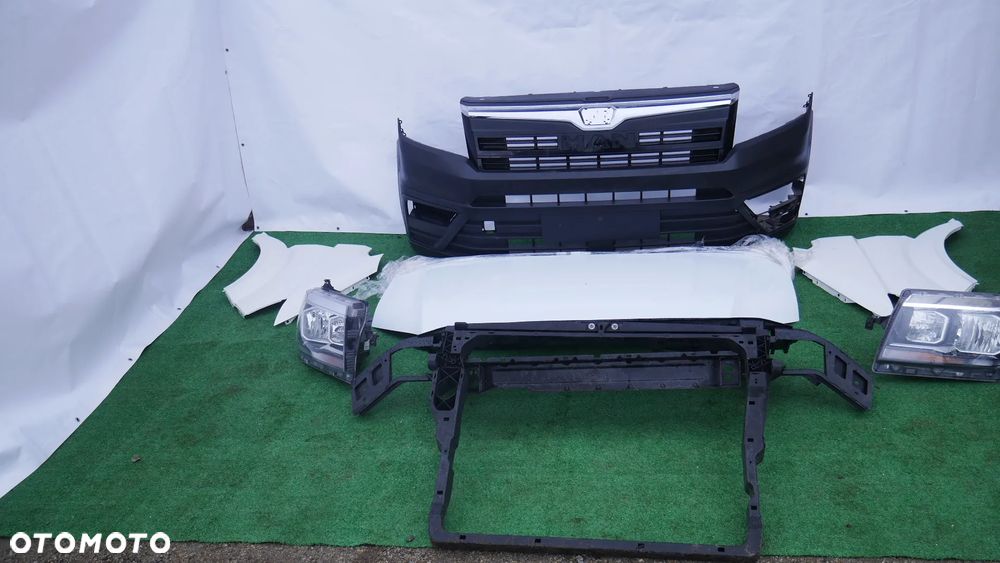 MAN TGE II 2 VW CRAFTER II 2 ZDERZAK GRILL MASKA LAMPY PAS PRZEDNI BŁOTNIKI - 2