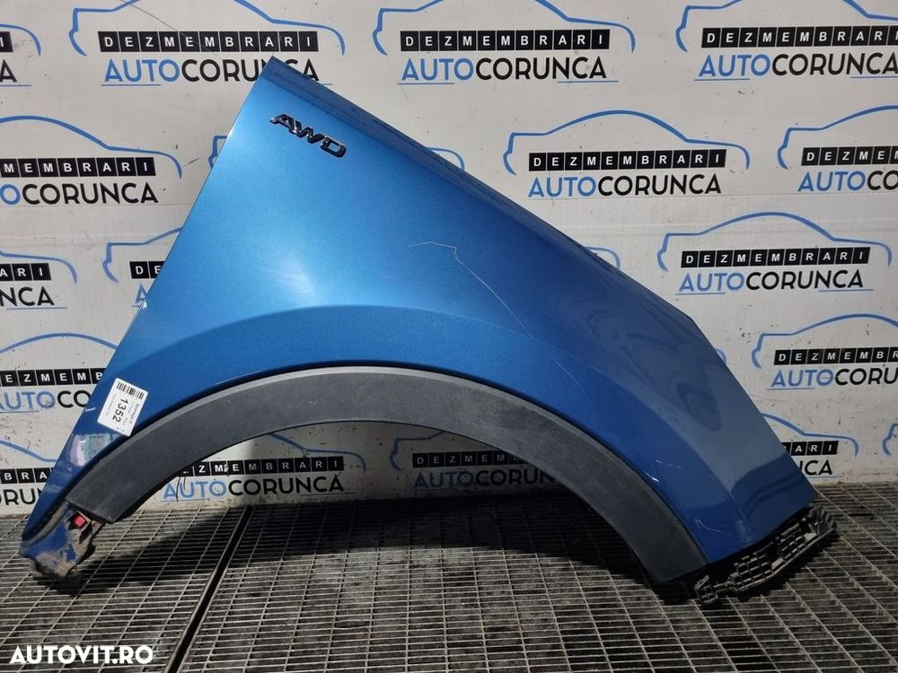 Aripa Dreapta Fata Kia Sportage III 2010 - 2016 4 Usi Byte Blue 5B (1352) - 1