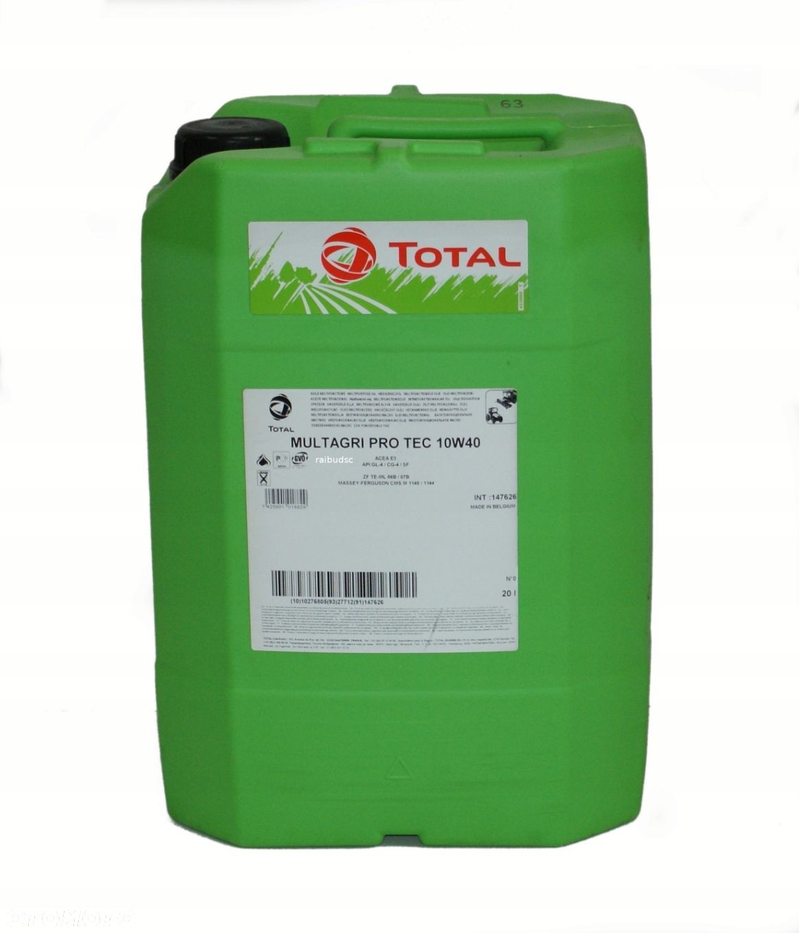 OLEJ STOU TOTAL MULTAGRI PRO TEC 10W40 20L PROTEC - 1