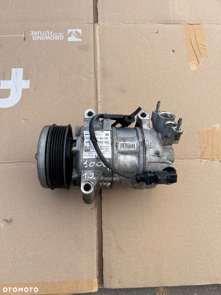 Citroen Peugeot kompresor klimatyzacji 1.2 thp 9827529180 3008 II 5008 II 308 T9 C4 Picasso II - 1