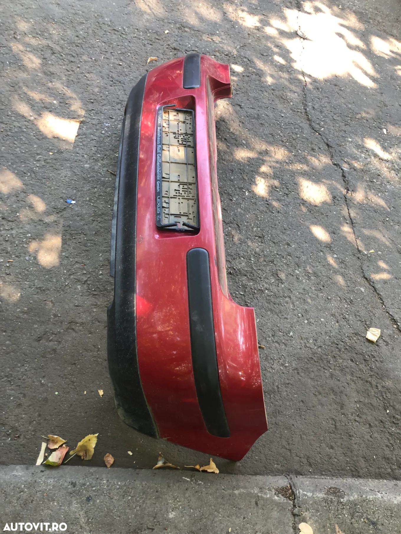 Bara spate Volkswagen Golf 4 rosu visiniu - 3