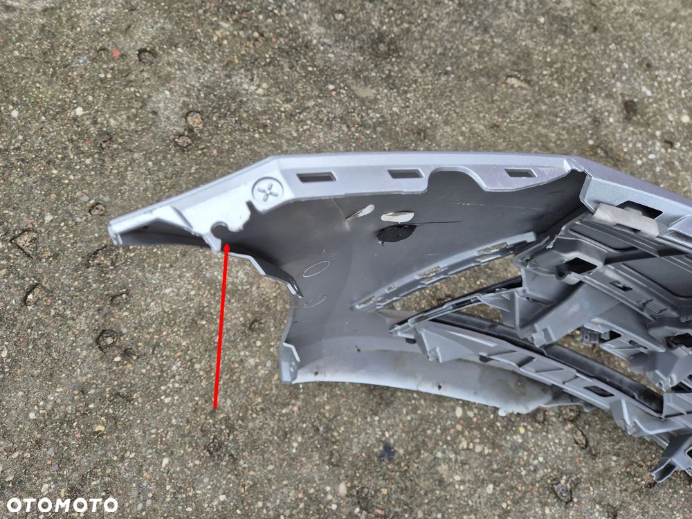 Skoda Octavia 4 IV 19- zderzak przedni kratka chrom 5E3 - 7