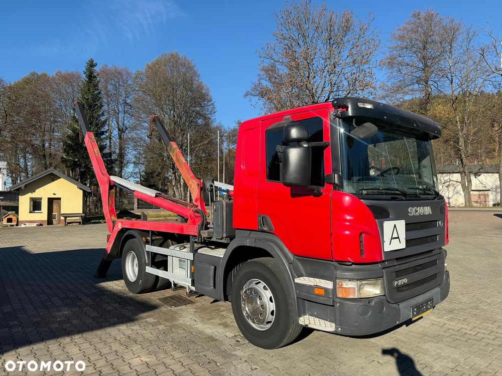Scania P270 bramowiec, HYVA, MANUAL, stare tacho, 270 KM, 373 t.km.! - 6