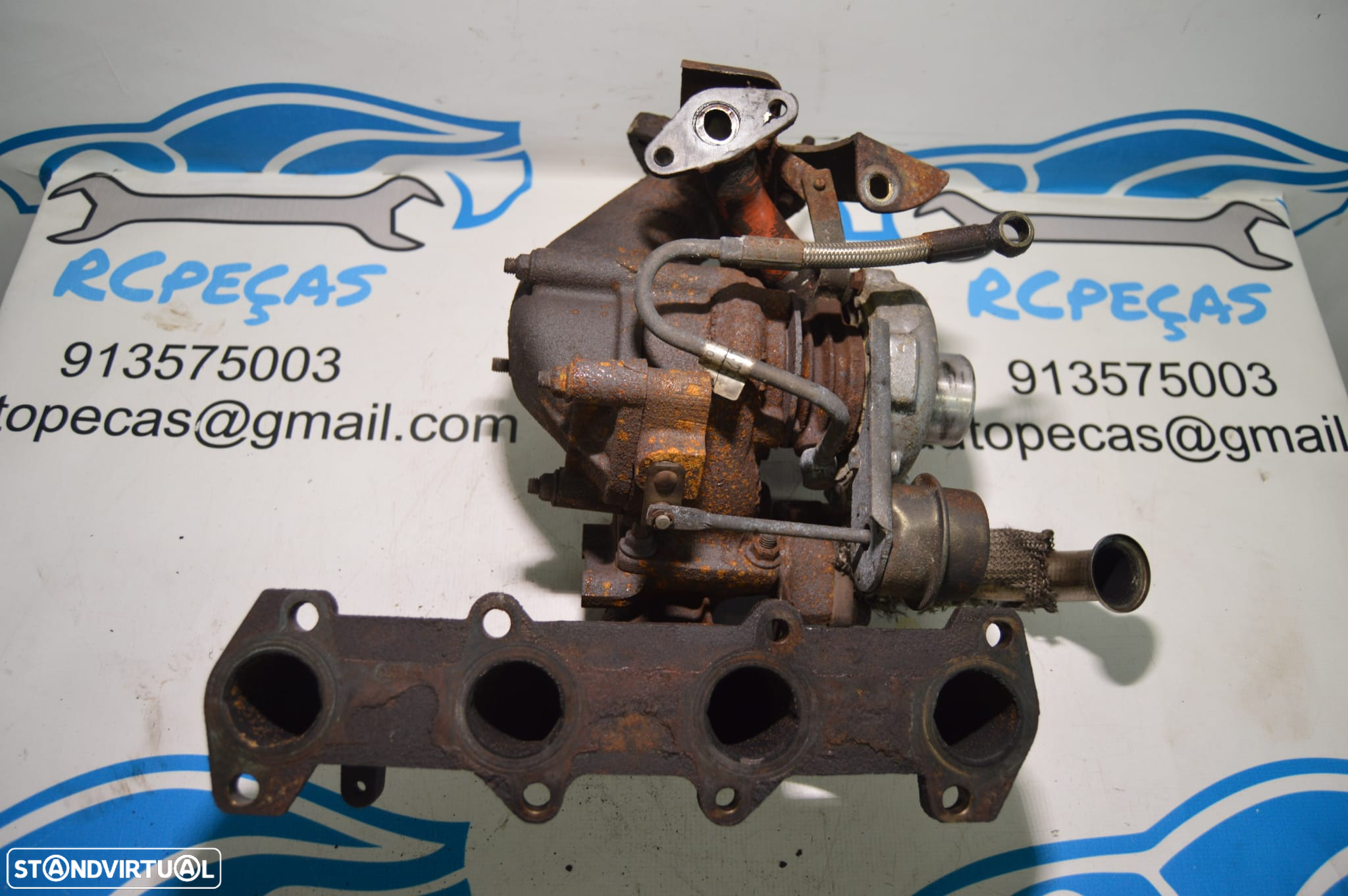 TURBO ORIGINAL 55191595 708847 7088472 ALFA ROMEO GT 1.9 JTD 150CV 937A5000 ALFA 156 - 3