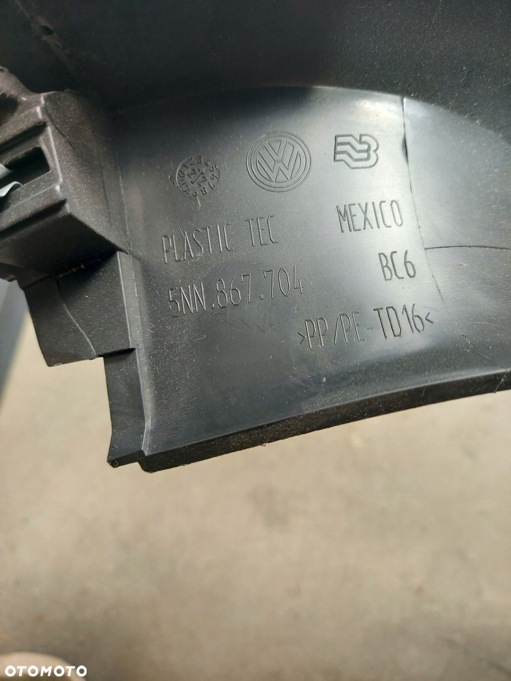 VW TIGUAN 5NN ALLSPACE OSŁONA SŁUPKA KLAPY LEWA PRAWA 5NN867703 5NN867704 - 7