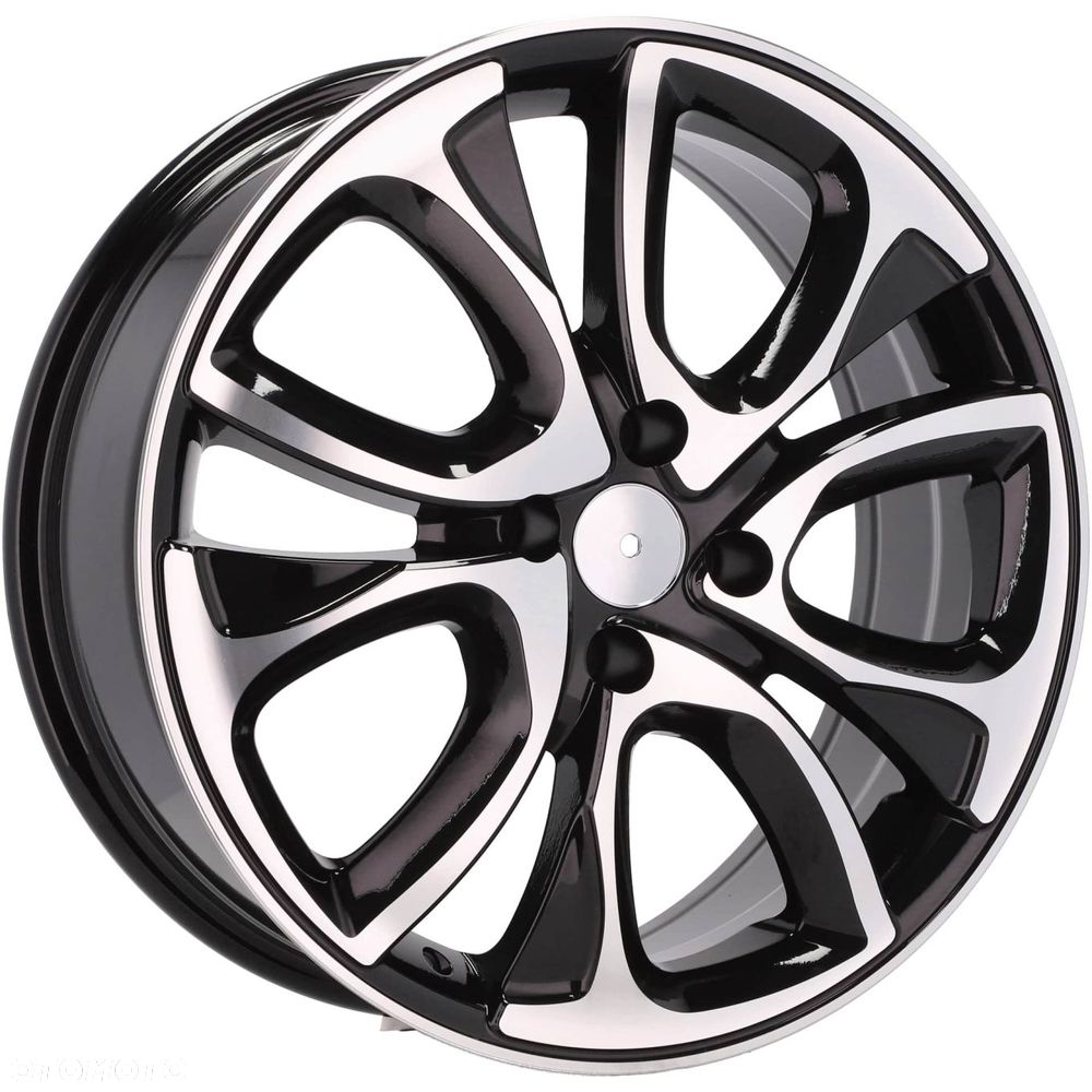 4x Felgi 18 m.in. do CITROEN C4 Cactus Berlingo II DS3 DS4 PEUGEOT 208 e-208 EV 307 - BY124 - 2