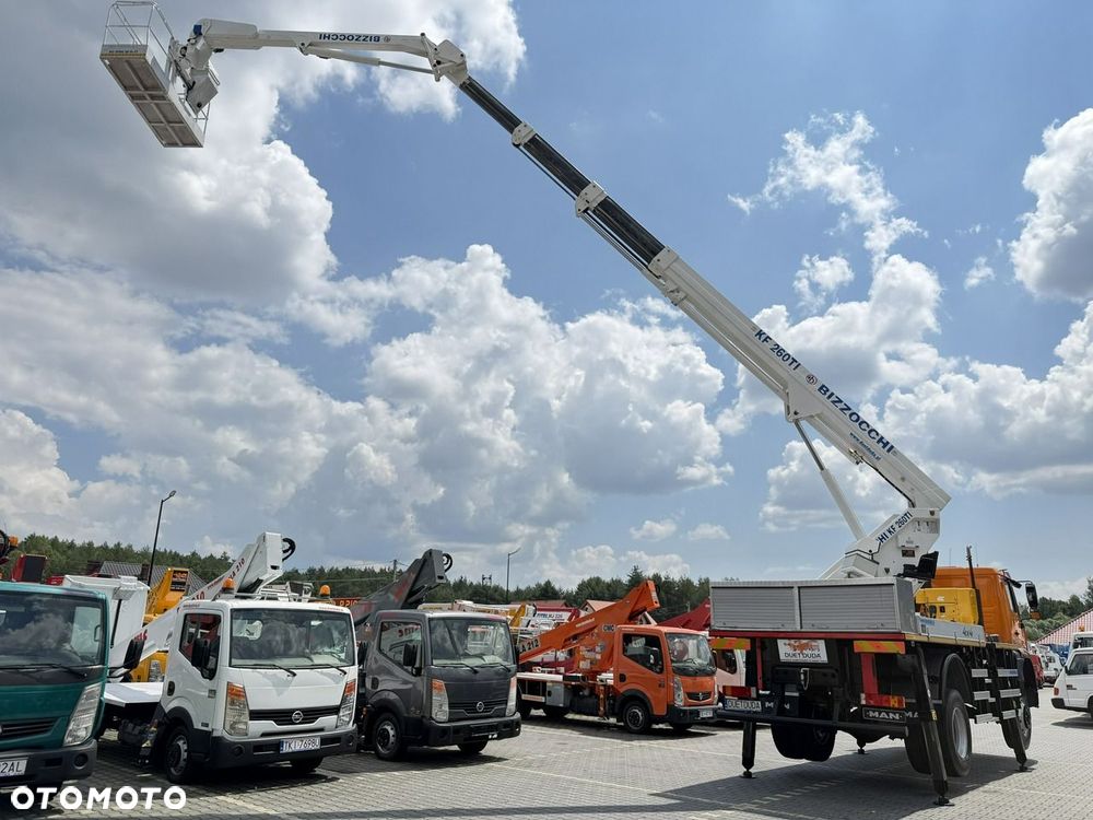 MAN LE 14.220B 4x4 Zwyżka Bizzocchi KF 260 Podnośnik Koszowy - 28