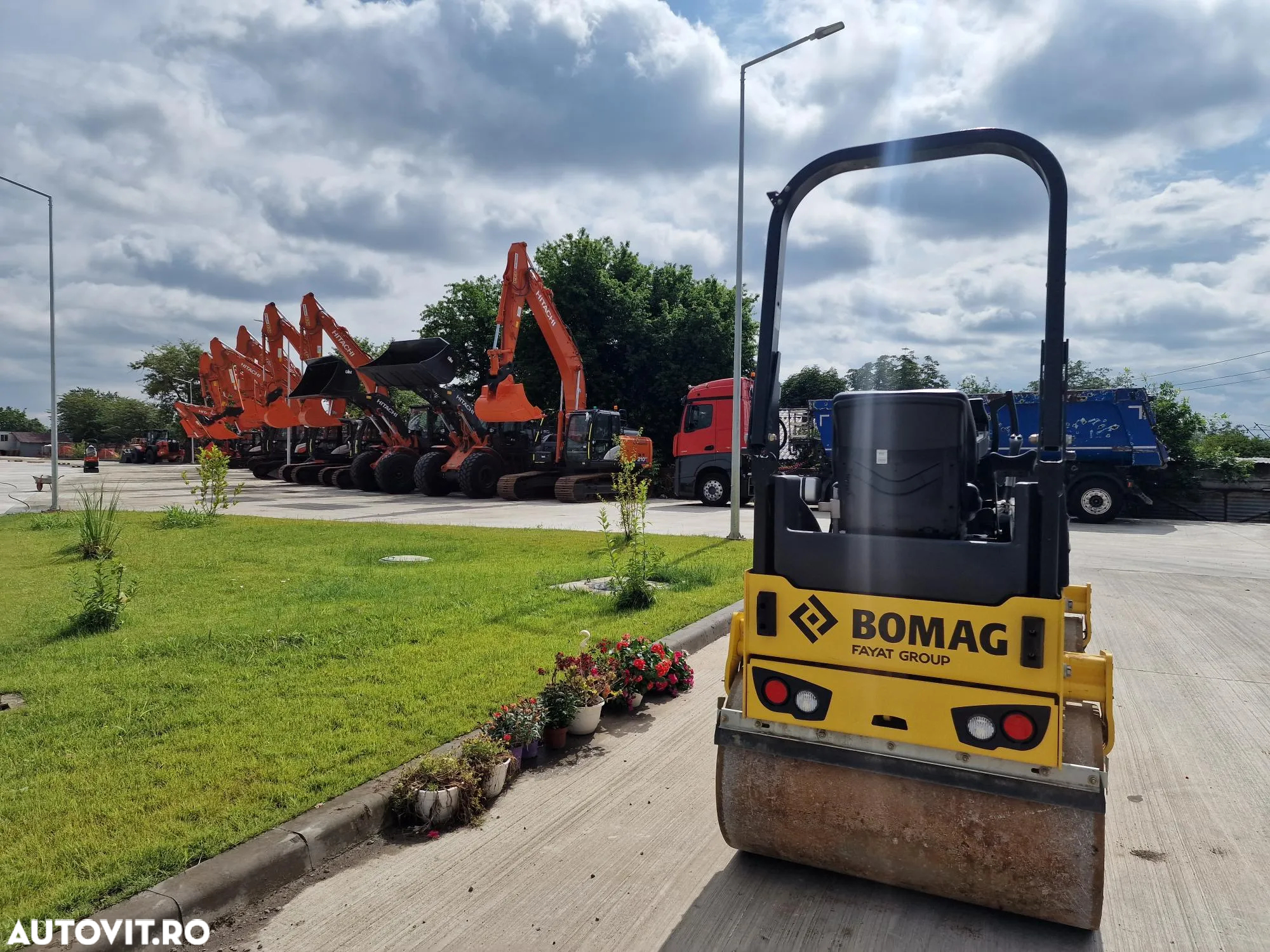Bomag BG120, 2023, 93h, latime tambur 1,2m, Masa op 2,7t, motor Kubota, posibilitate leasing-31900 EUR+Tva - 17