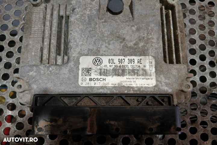 Calculator motor ECU 03L907309AE / 0281017946 03L907309AE / 028101794 - 2