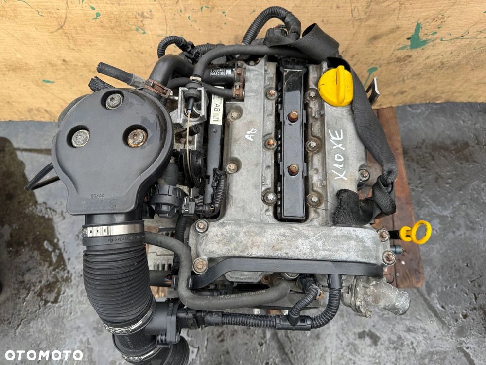 SILNIK KOMPLETNY OPEL CORSA B 1.0 12V X10XE 2000r 54KM SPRAWDZONY 112tys km - 10