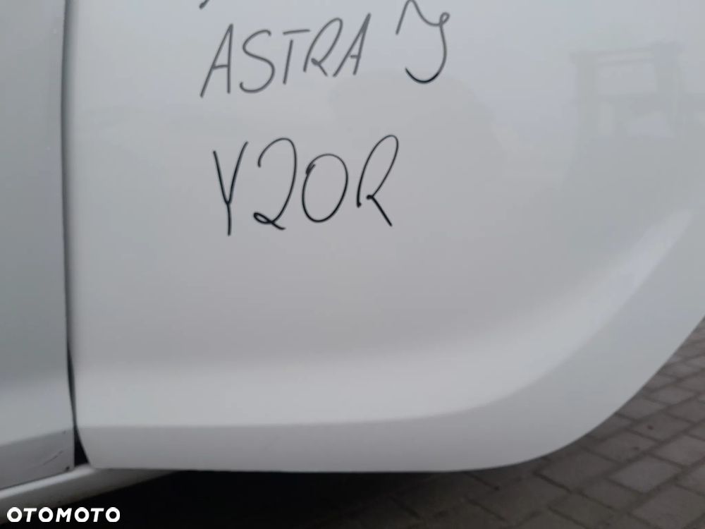 OPEL ASTRA J DRZWI LEWE TYLNE LEWY TYŁ KOMBI KOLOR: Y40R - 4