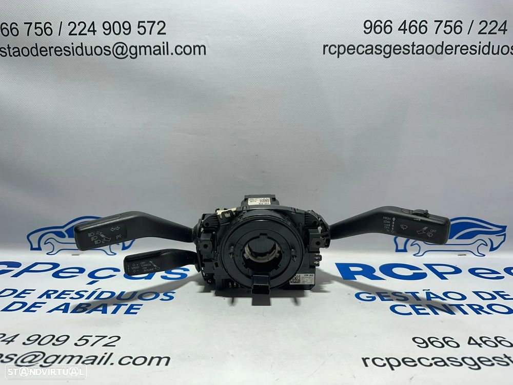 .Fita Airbag Comutador Piscas Luzes Original VW Volkswagen Passat 3C5953501BG 2005 - 2015