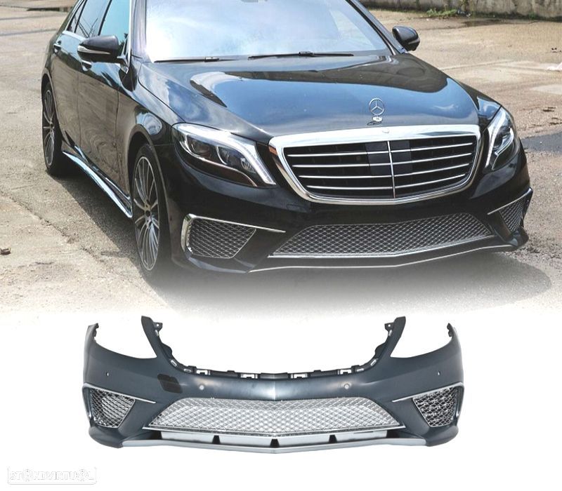 PARA-CHOQUES FRONTAL MERCEDES CLASE S W222 13- - 1