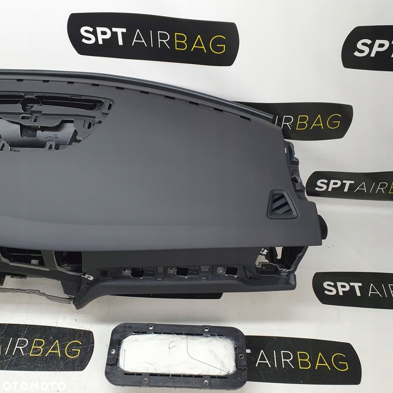 VOLVO V60 II 2 S60 III 3 DESKA ROZDZIELCZA KONSOLA KOKPIT PULPIT PODUSZKI AIRBAG AIR BAG PASY KIT SET - 4