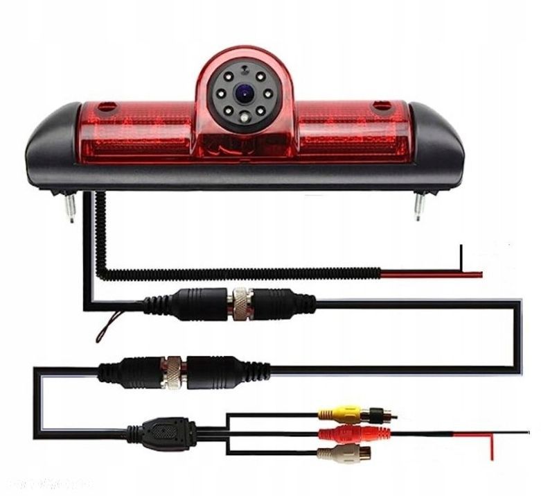 Kamera Cofania Fiat Ducato Jumper Boxer 06- W Lampę Stop - 1