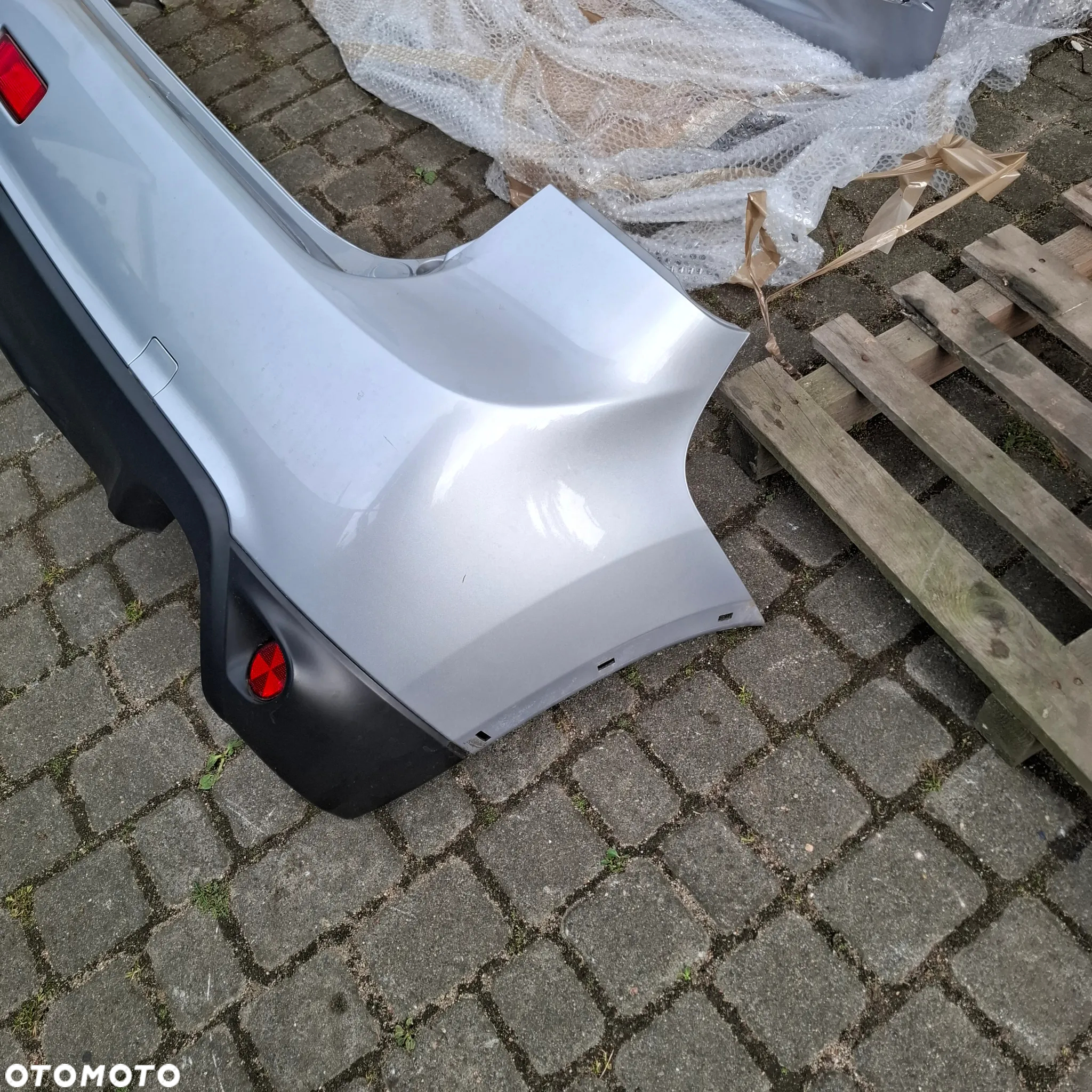 MITSUBISHI ASX 10-19 ZDERZAK TYŁ TYLNY KLAPA BAGAZNIK TYŁ SREBRNA KOMPLETNE W KOLOR A31 U25 - 6